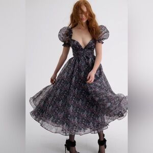 SOLD Tuxedo French Rebecca Dress Sz Small